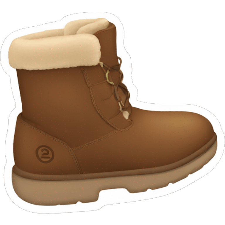 brown uggs emoji