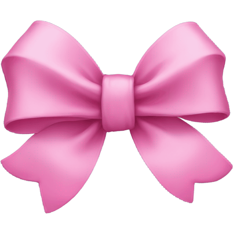 Pink bow emoji