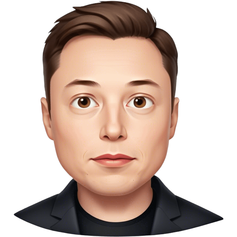 Elon Musk emoji