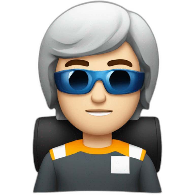 fernando alonso driving f1 emoji