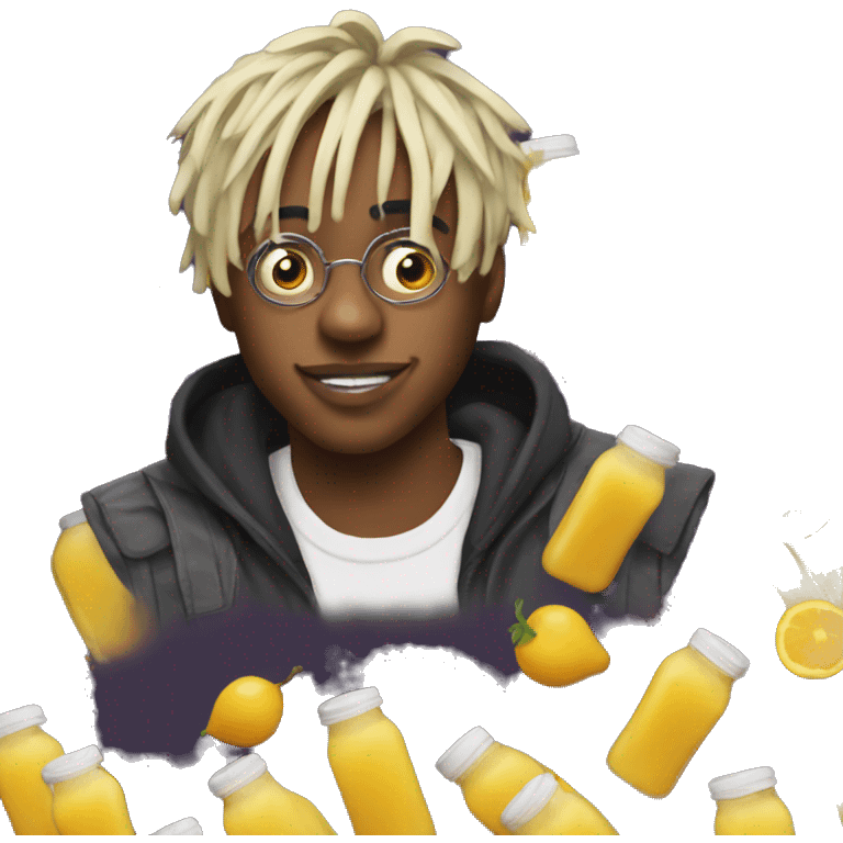 Real life looking Juice WRLD  emoji