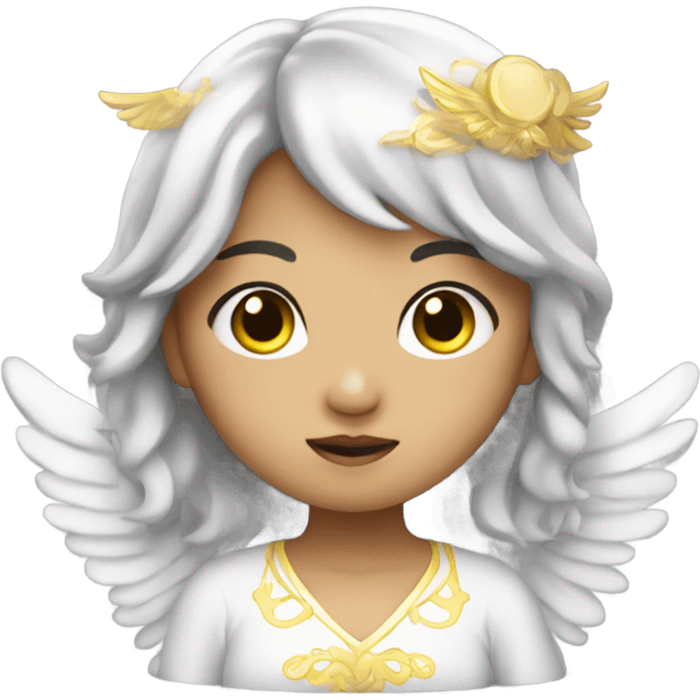 Asian Angel girl emoji