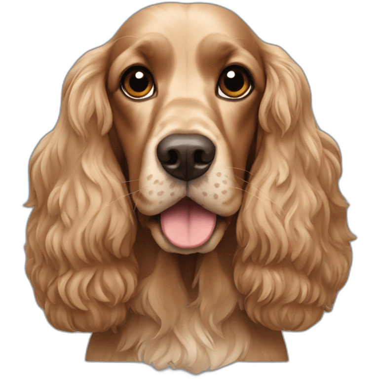 cocker spaniel emoji