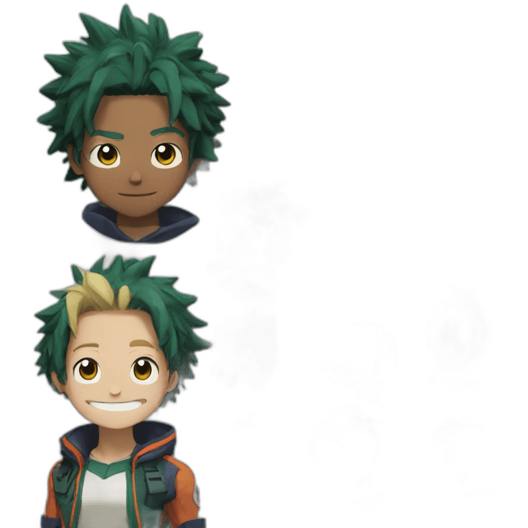 My hero academia emoji