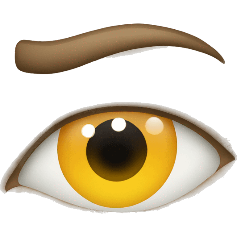 Eye looking to the side  emoji