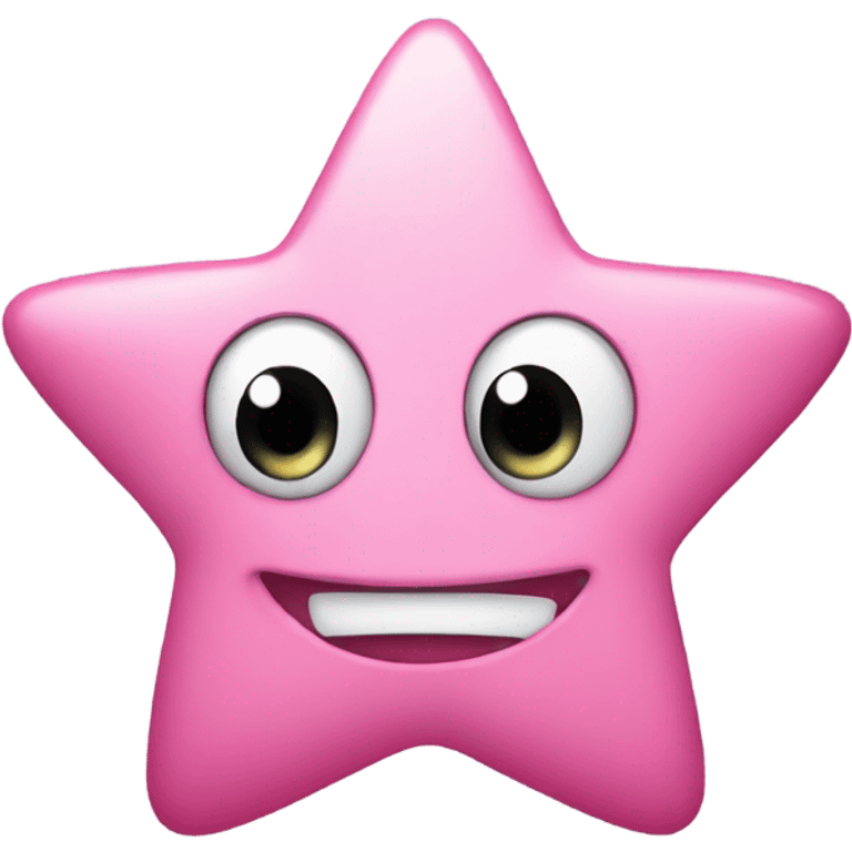 Kirby the star emoji