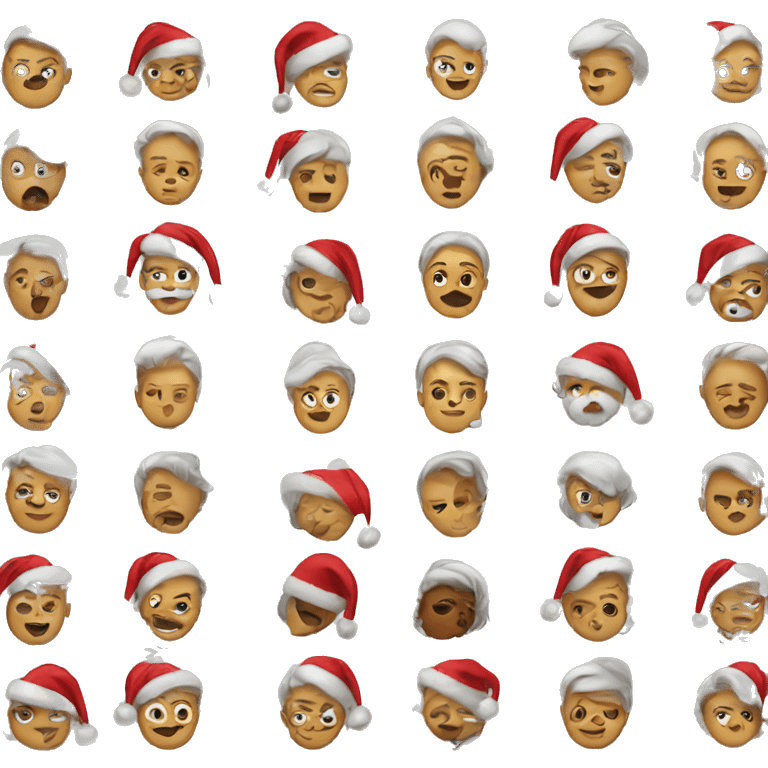 Christmas emoji emoji