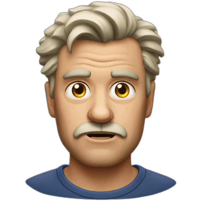 Direct grumpy Dutch bloke emoji