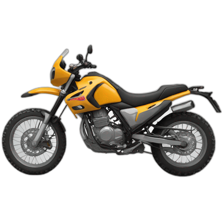 Enduro motorcycle emoji