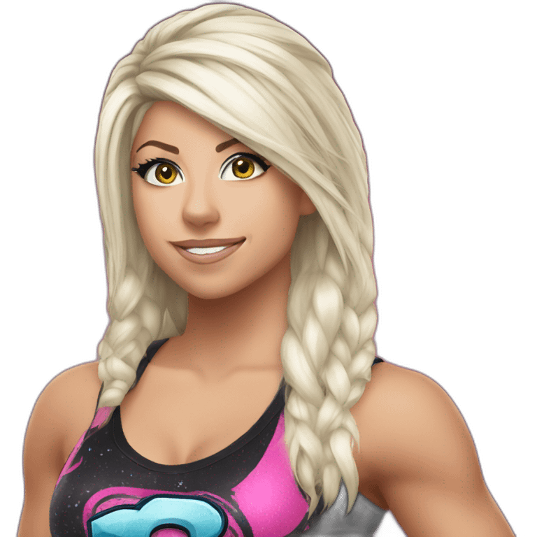 Alexa Bliss emoji