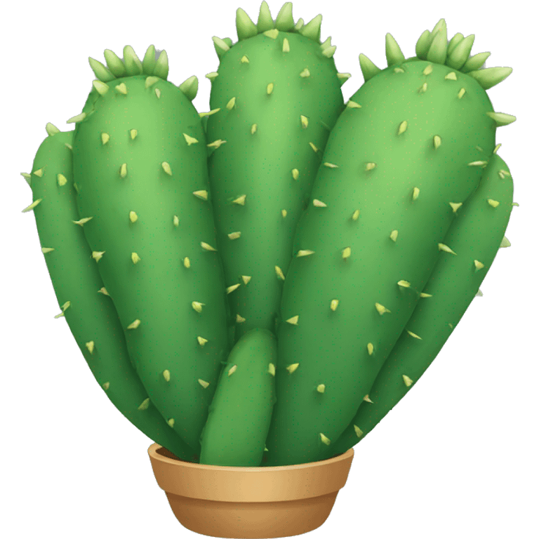 round Nopal emoji