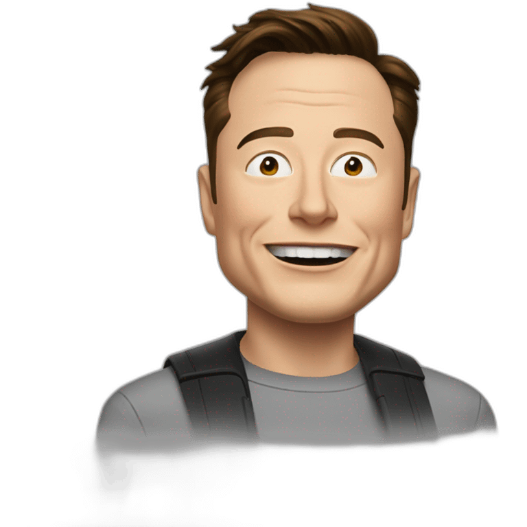 Elon Musk slipe emoji