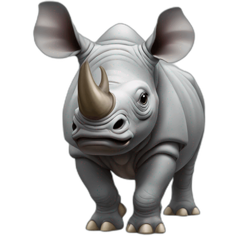 rhino with wings emoji