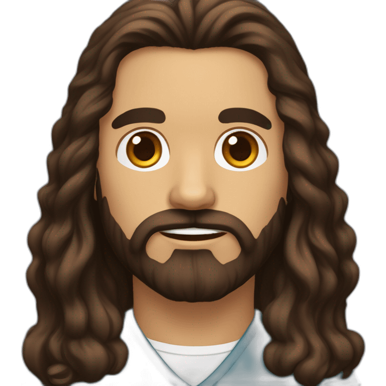 frontend-developer-with-dark-beard-dark-eyes-dark-hair-and-cavalier-king-charles-spaniel-dog emoji