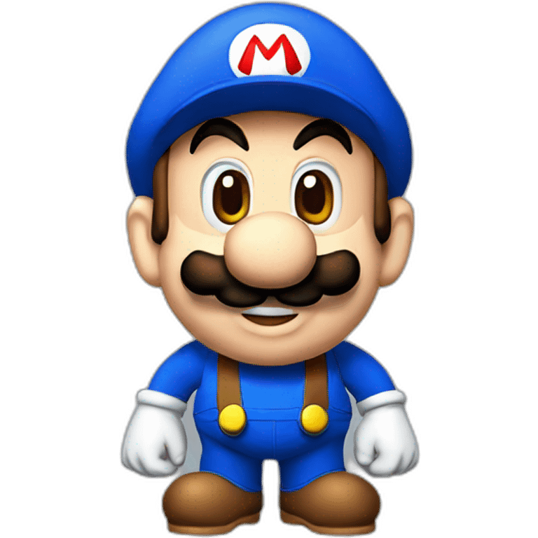 Super mario vector Illustration emoji