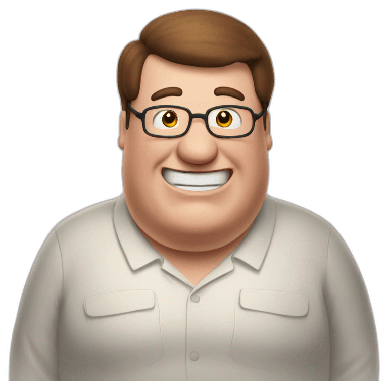 peter griffin happy emoji