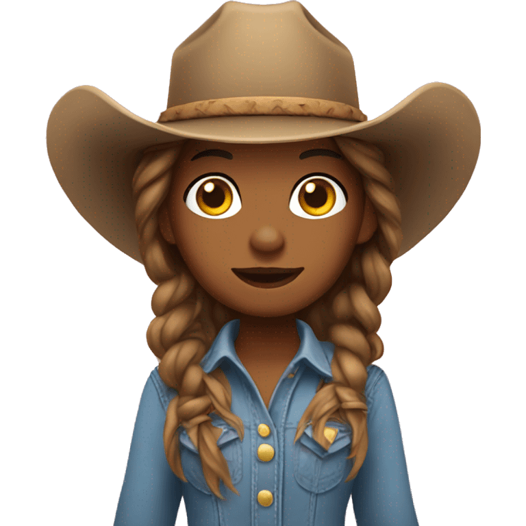 Little cowgirl emoji