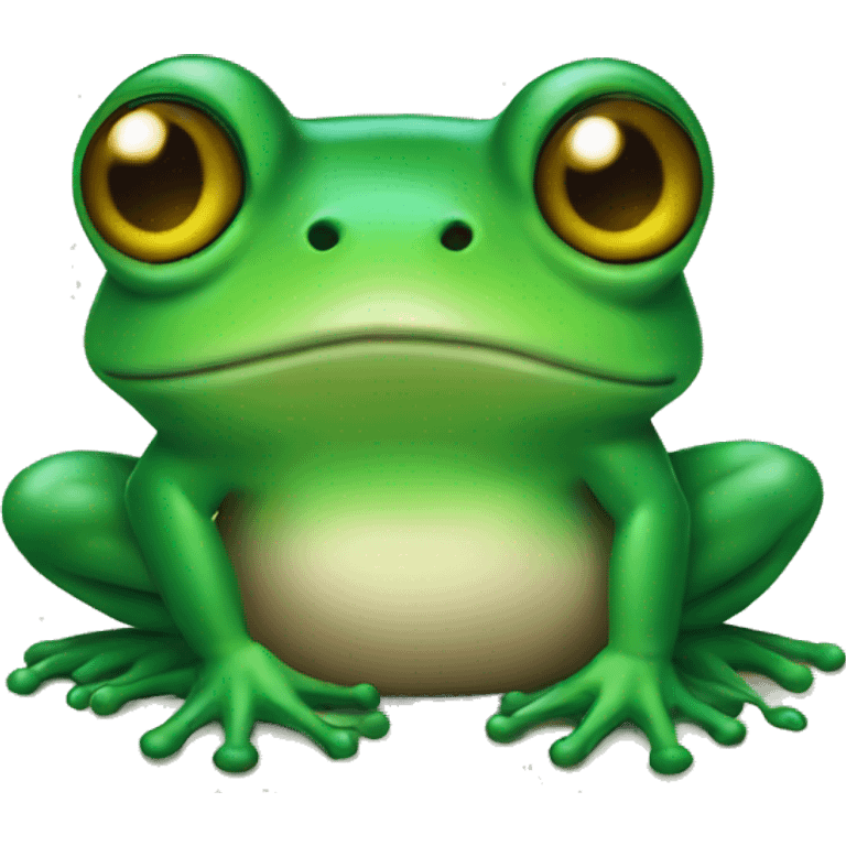 Frog with a big butt emoji