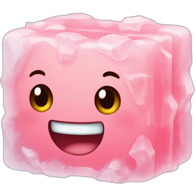 cute ice brick emoji