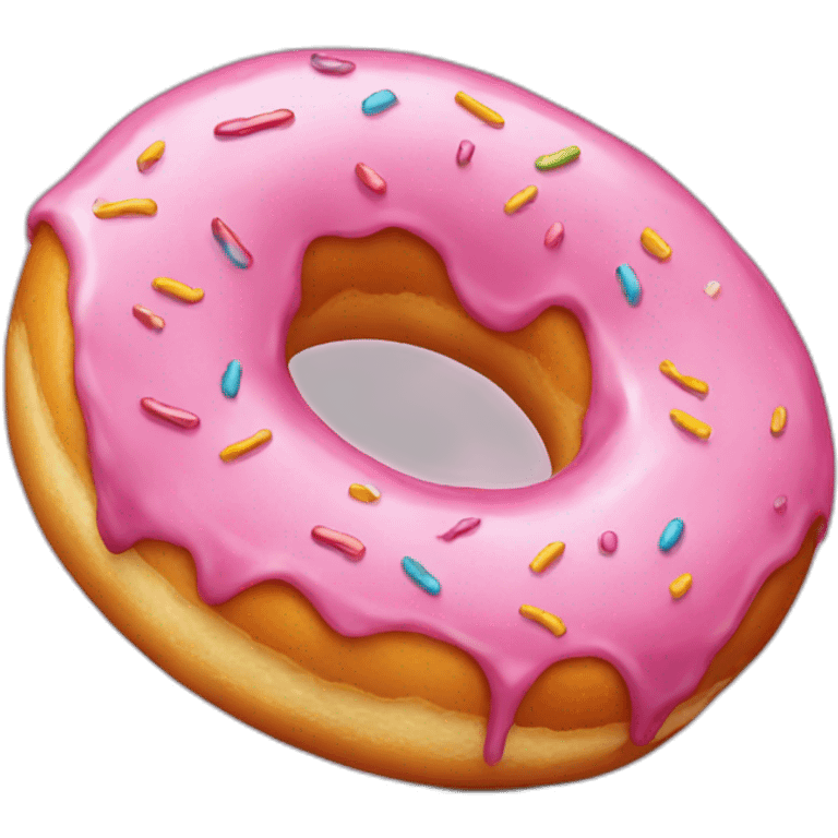 plain donut emoji