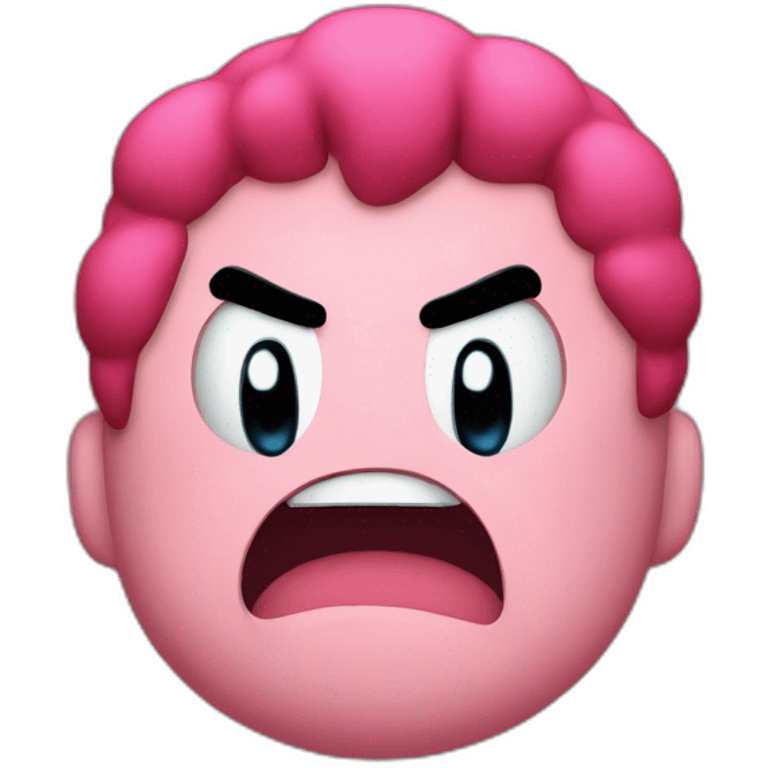 Kirby angry german emoji