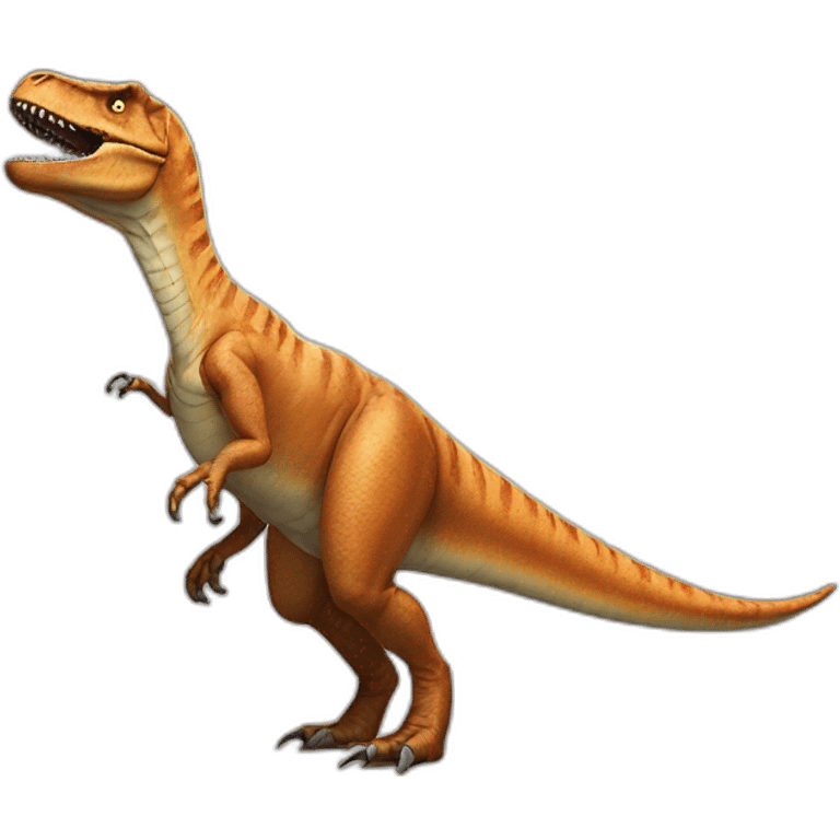 T-rex boulanger emoji