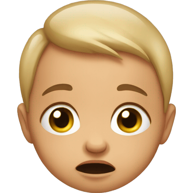 crying baby emoji