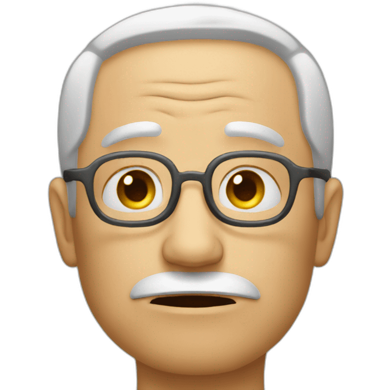 sad man 63 years old emoji