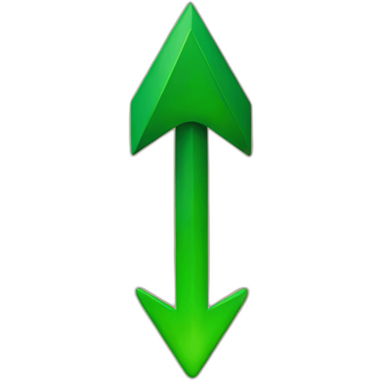 green up arrow emoji