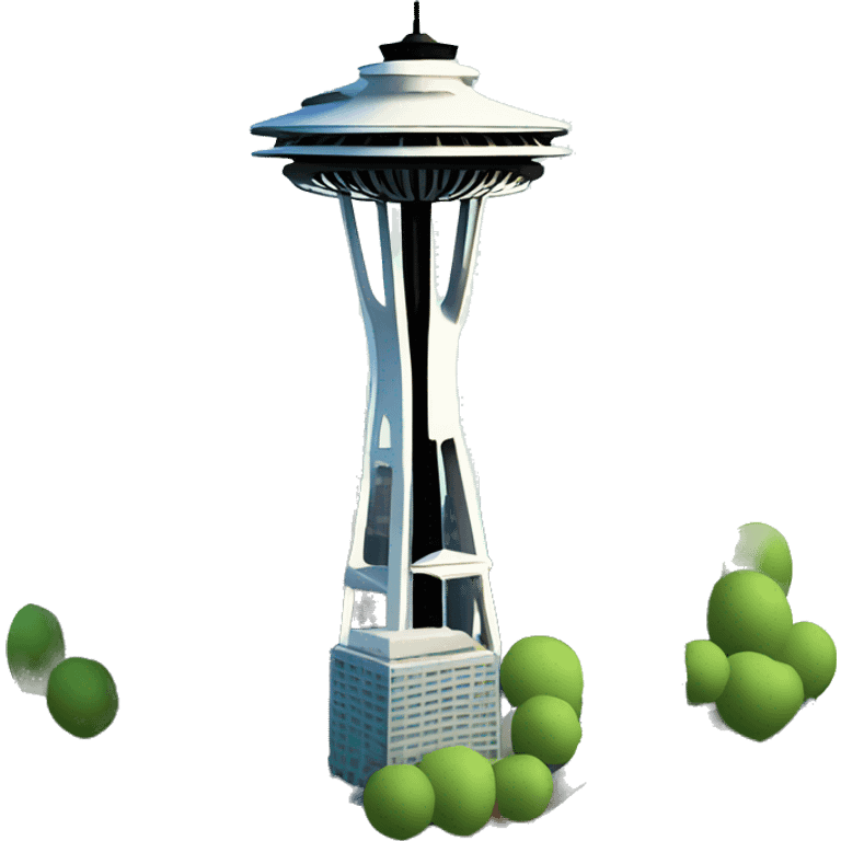 Seattle city landmark iconic 🌁🌇🏙️🌆 emoji