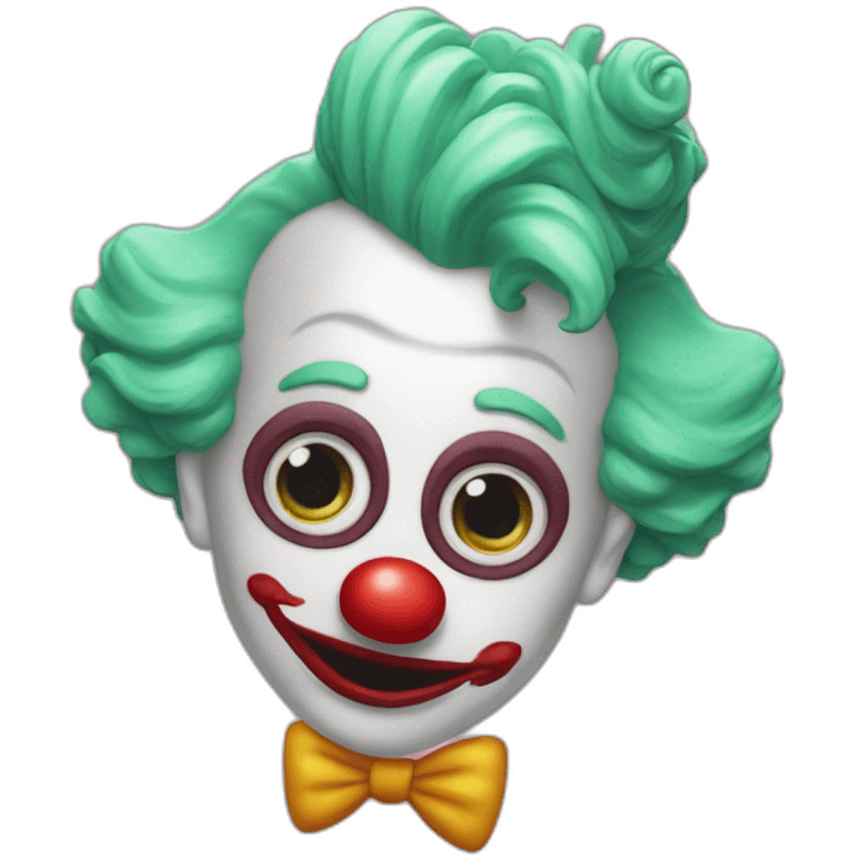 Cafard qui frappe un clown emoji