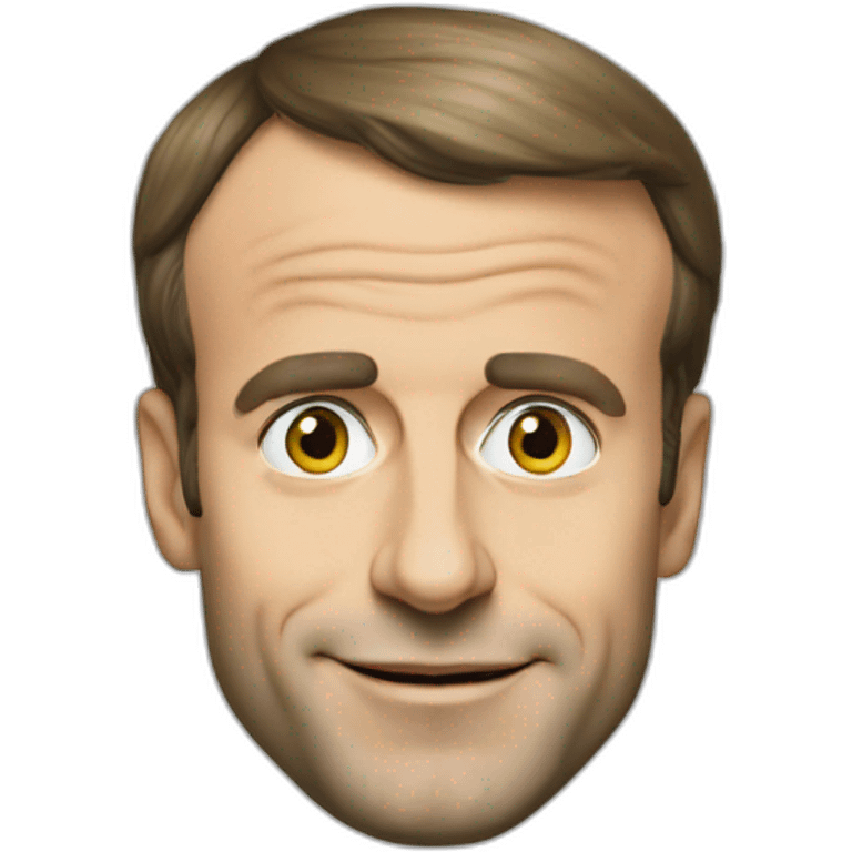 Emmanuel Macron emoji