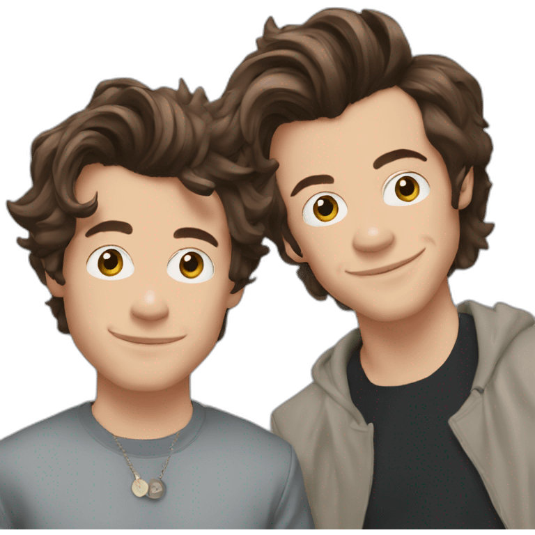 Harry styles and louis tomlinson emoji