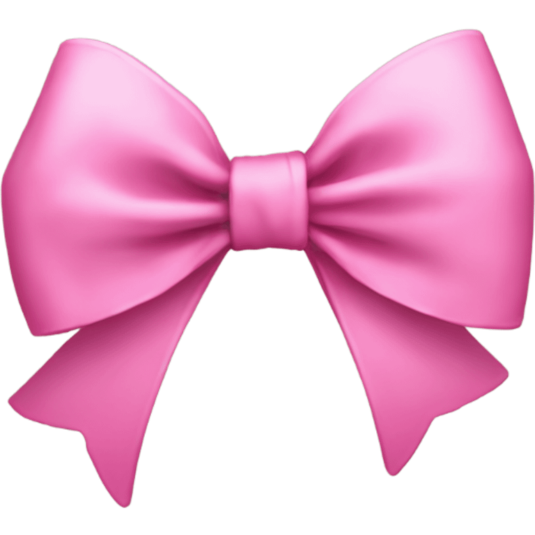 Coquette bow emoji