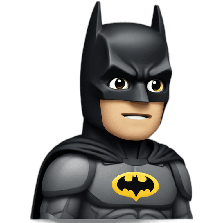 batman in pixels emoji