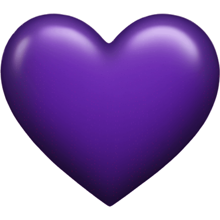 dark purple heart with stars emoji