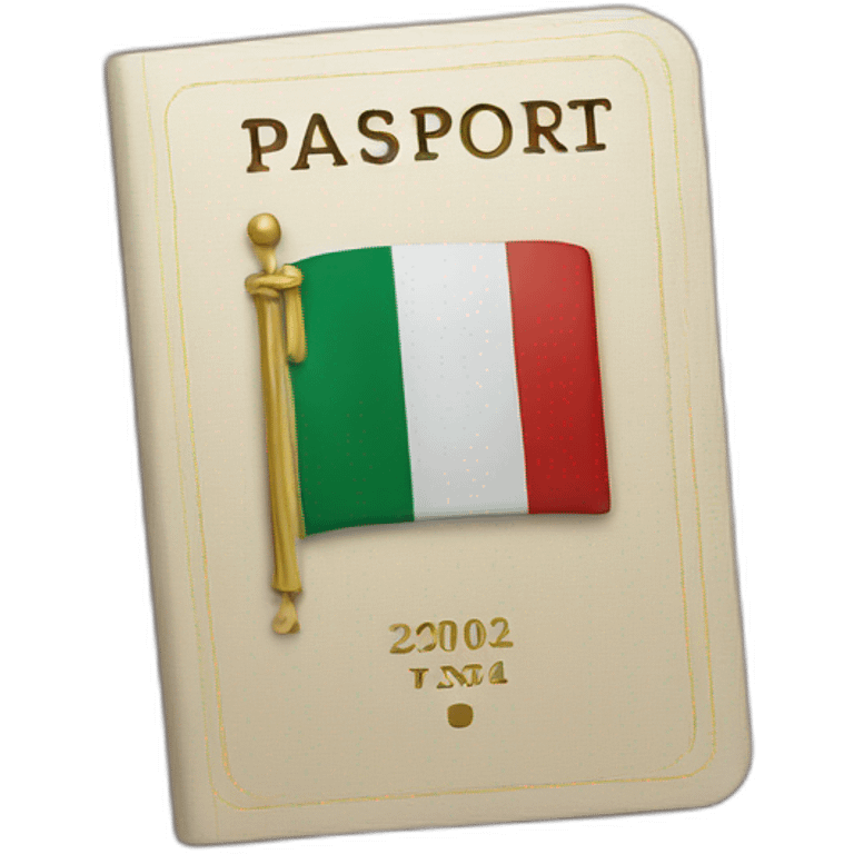 italian passport emoji