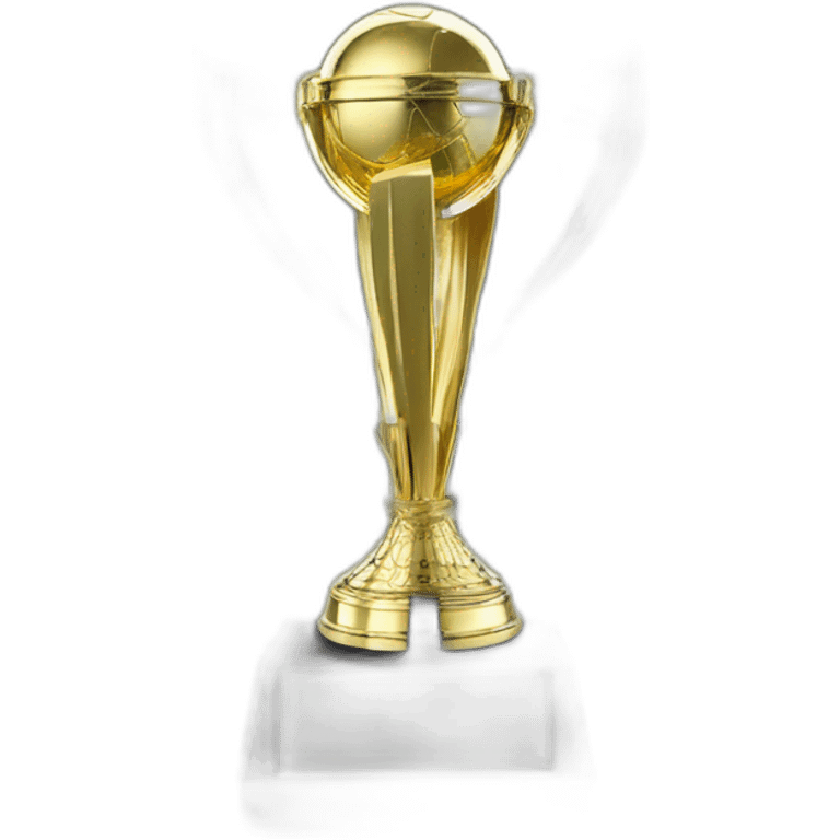 Icc World Cup trophy cricket emoji