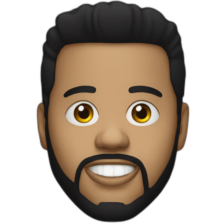 the weeknd face emoji