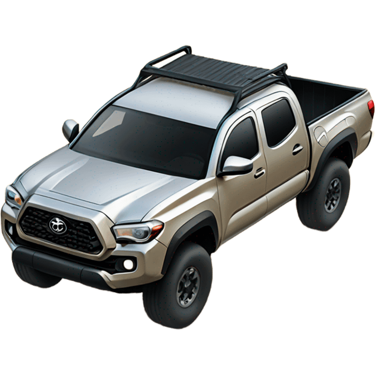 Toyota Tacoma off-roading  emoji