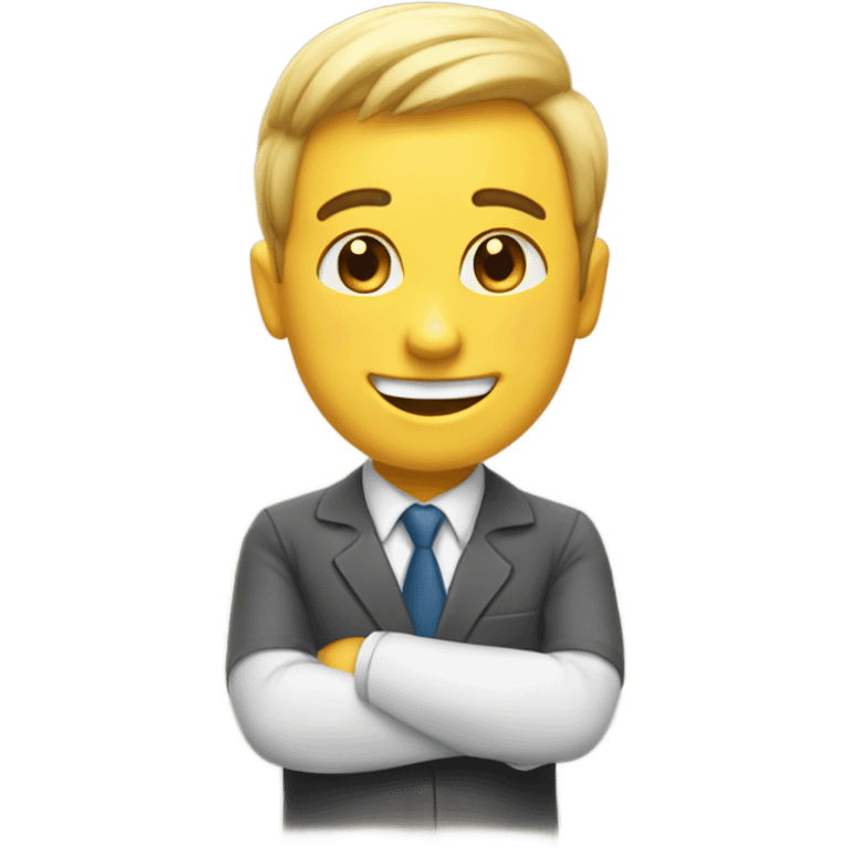 happy and that you are doing a good job emoji