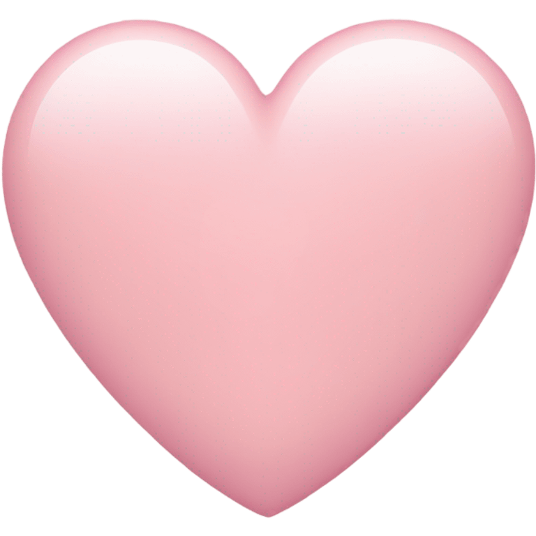 baby pink heart emoji