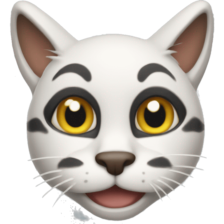 goofy cat emoji