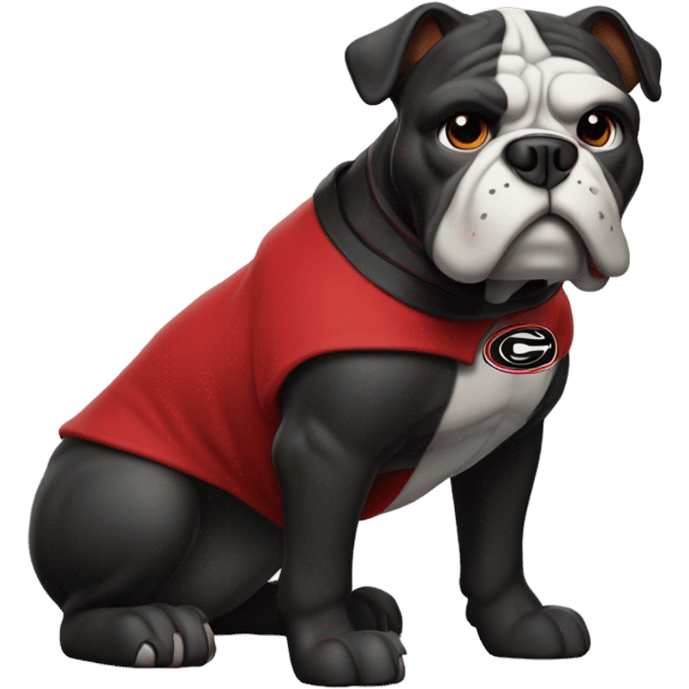 Georgia Bulldog emoji