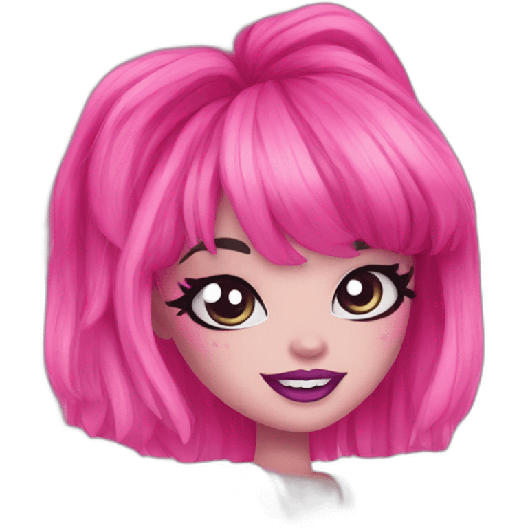 Pink monster high emoji