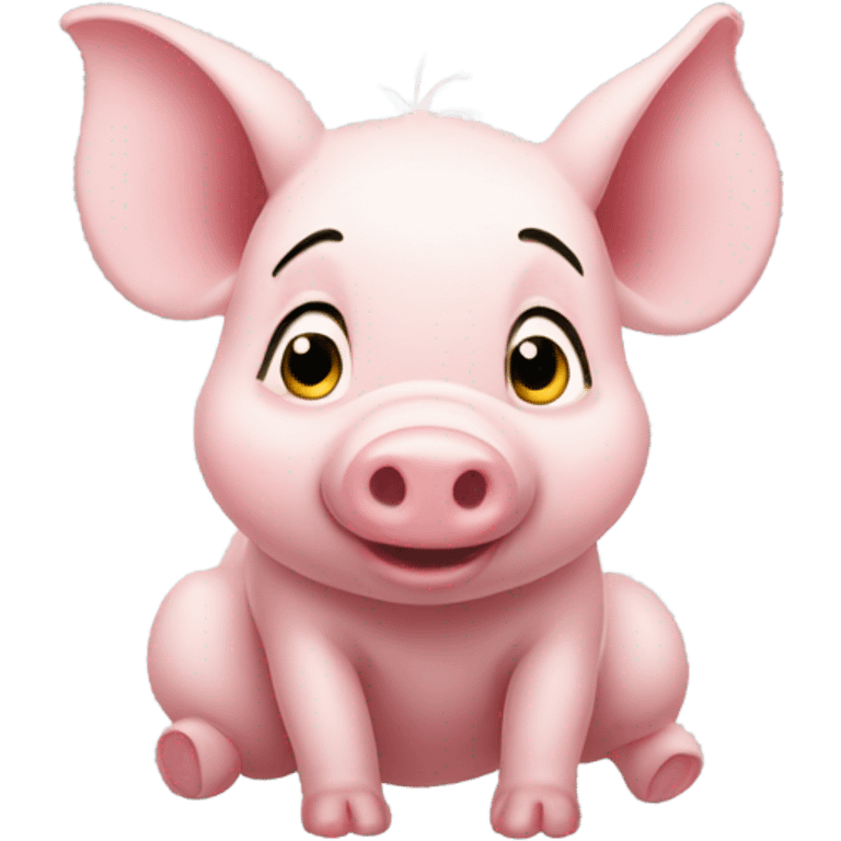 piglet from winnie the pooh emoji