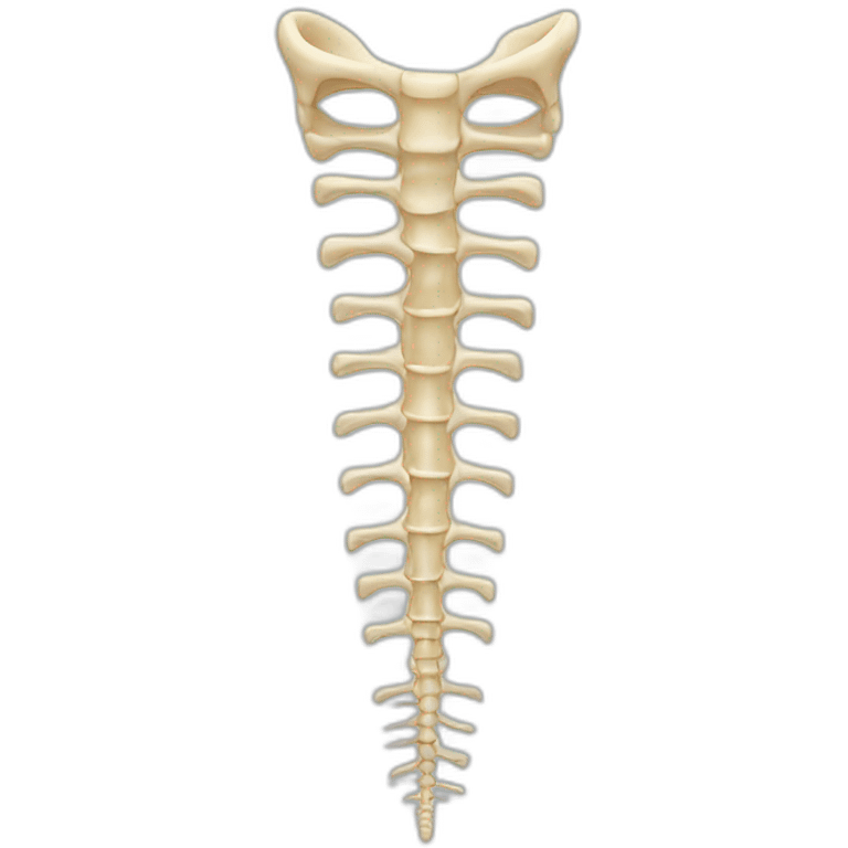 Human Spine emoji