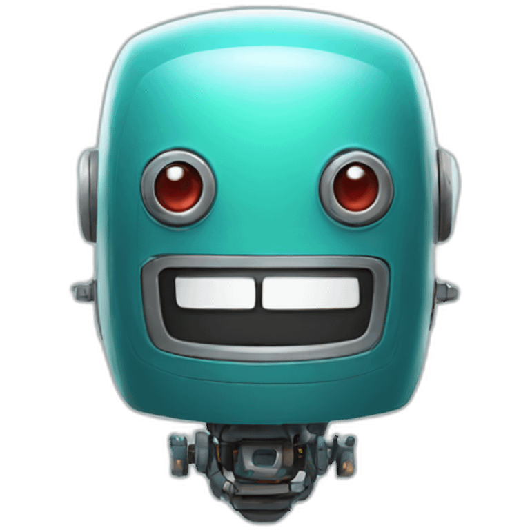 happy robot emoji