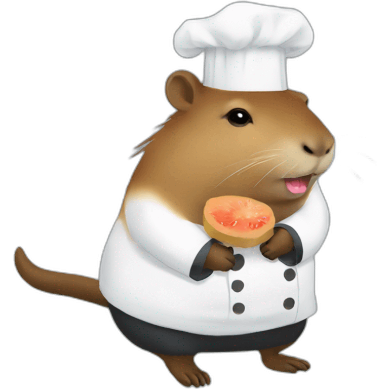 capybara doing a chef kiss emoji