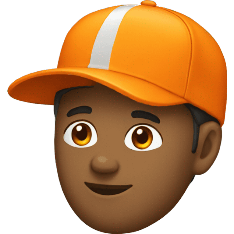 orange cap emoji